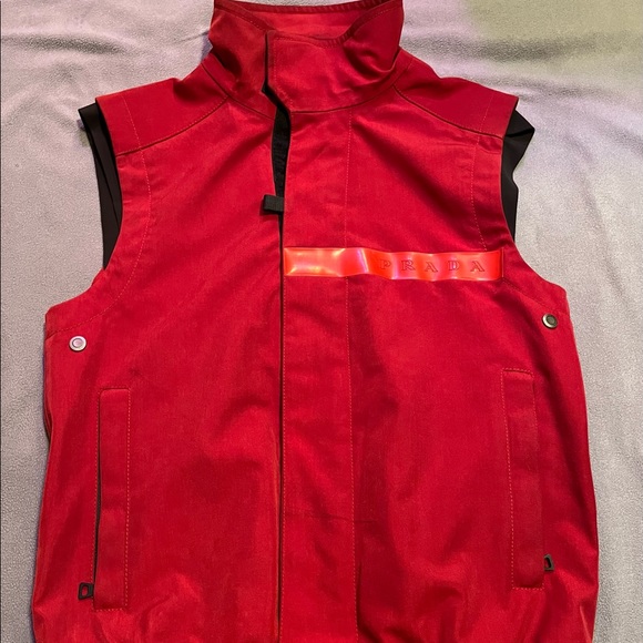Prada Linea Rossa Retro Vest (Rare)